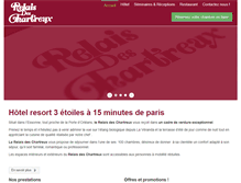 Tablet Screenshot of hotel-relais.fr